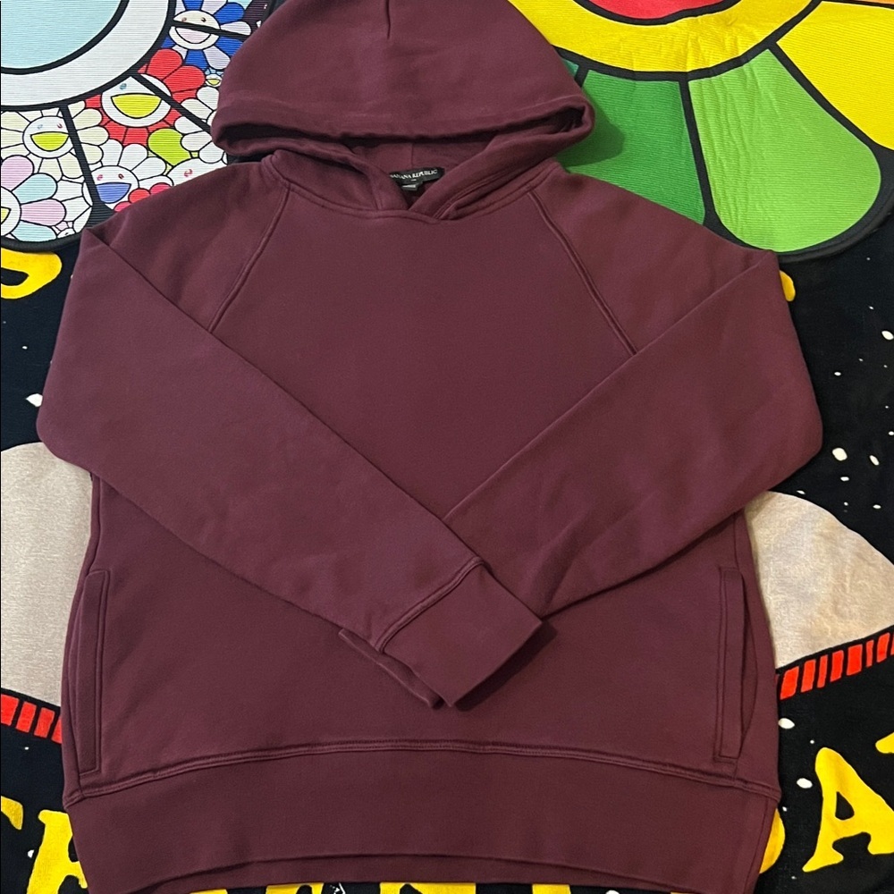 Banana Republic Burgundy Hoodie
